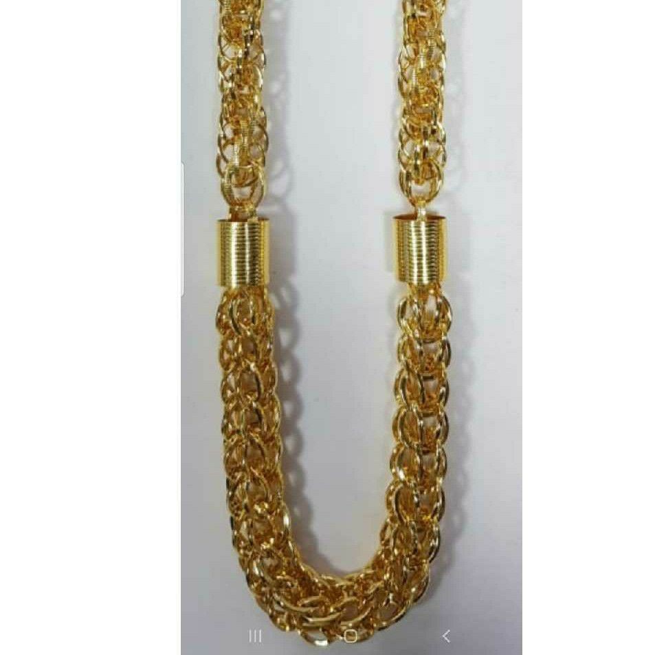 916 Gold Fancy Indo Italian Thick Gents Chain