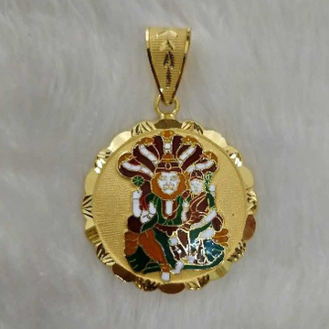 Narasimha gold god Pendant