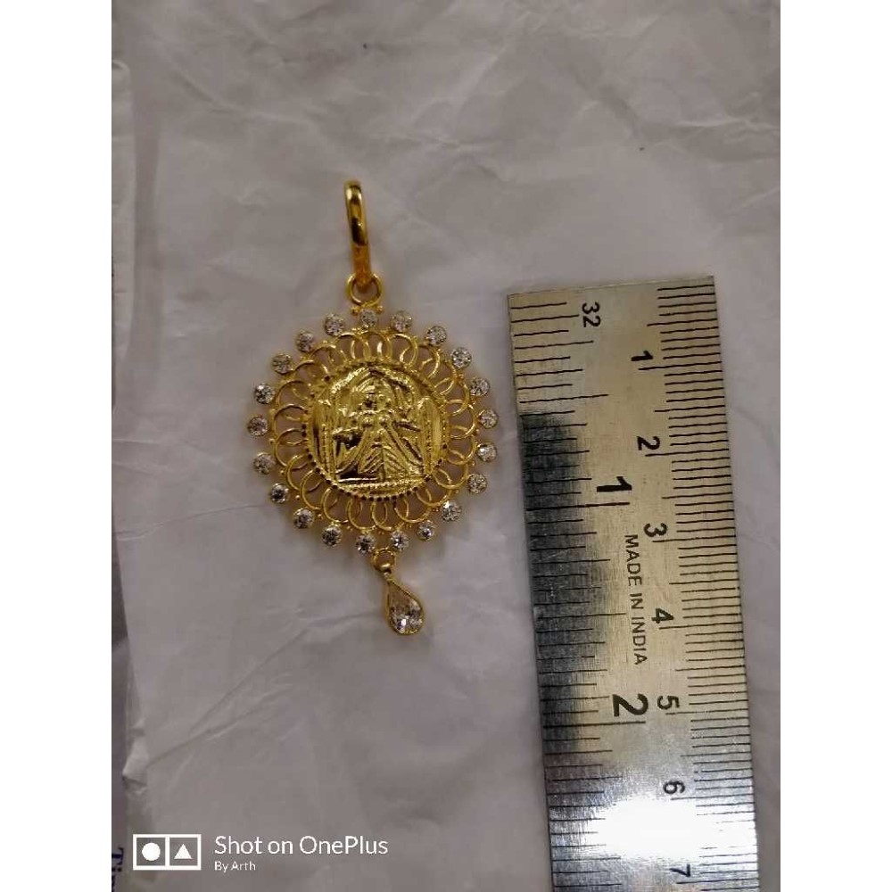 Antique bhatiyani maa pendant