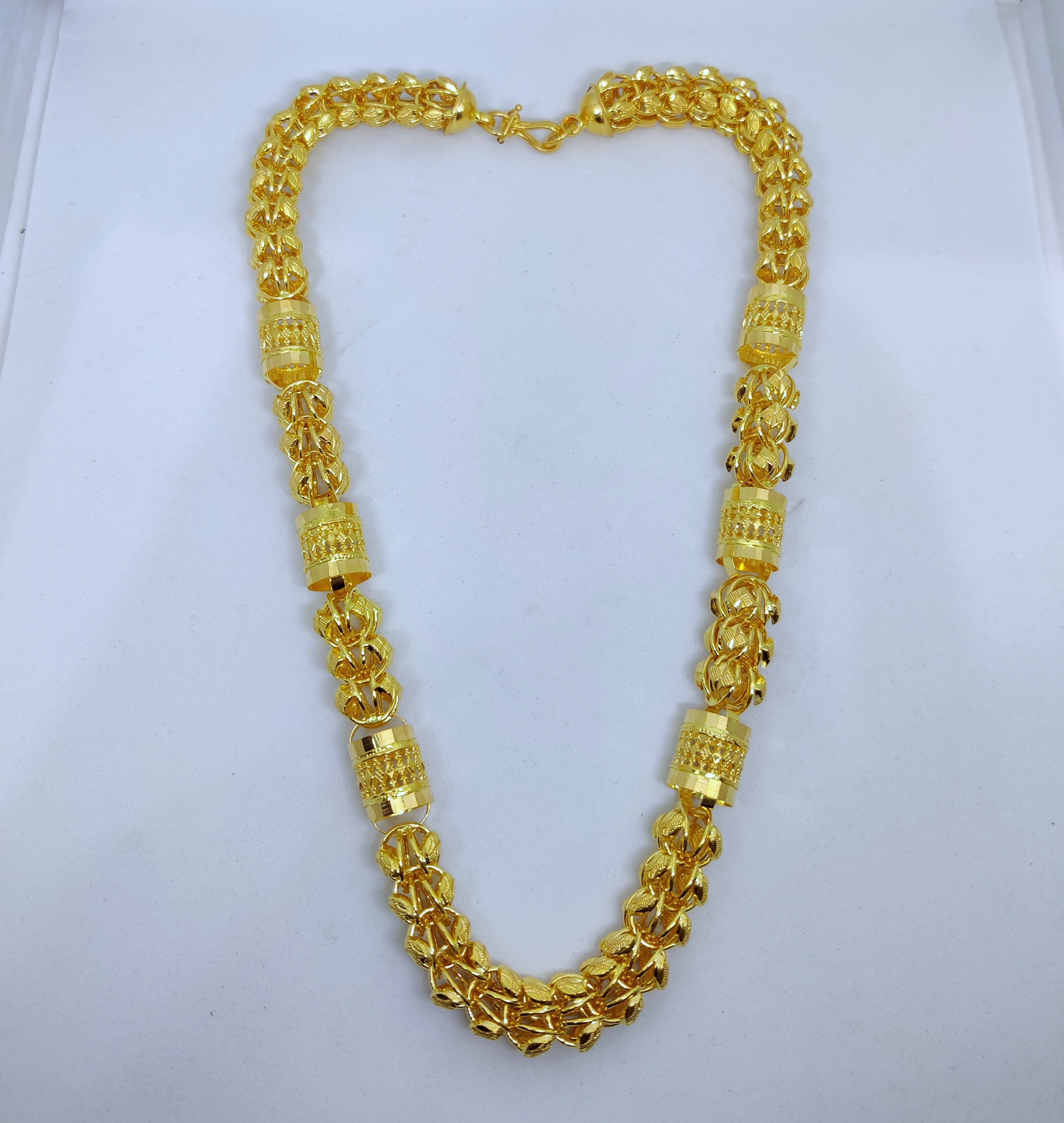 916 Gold Super Hollow Chain