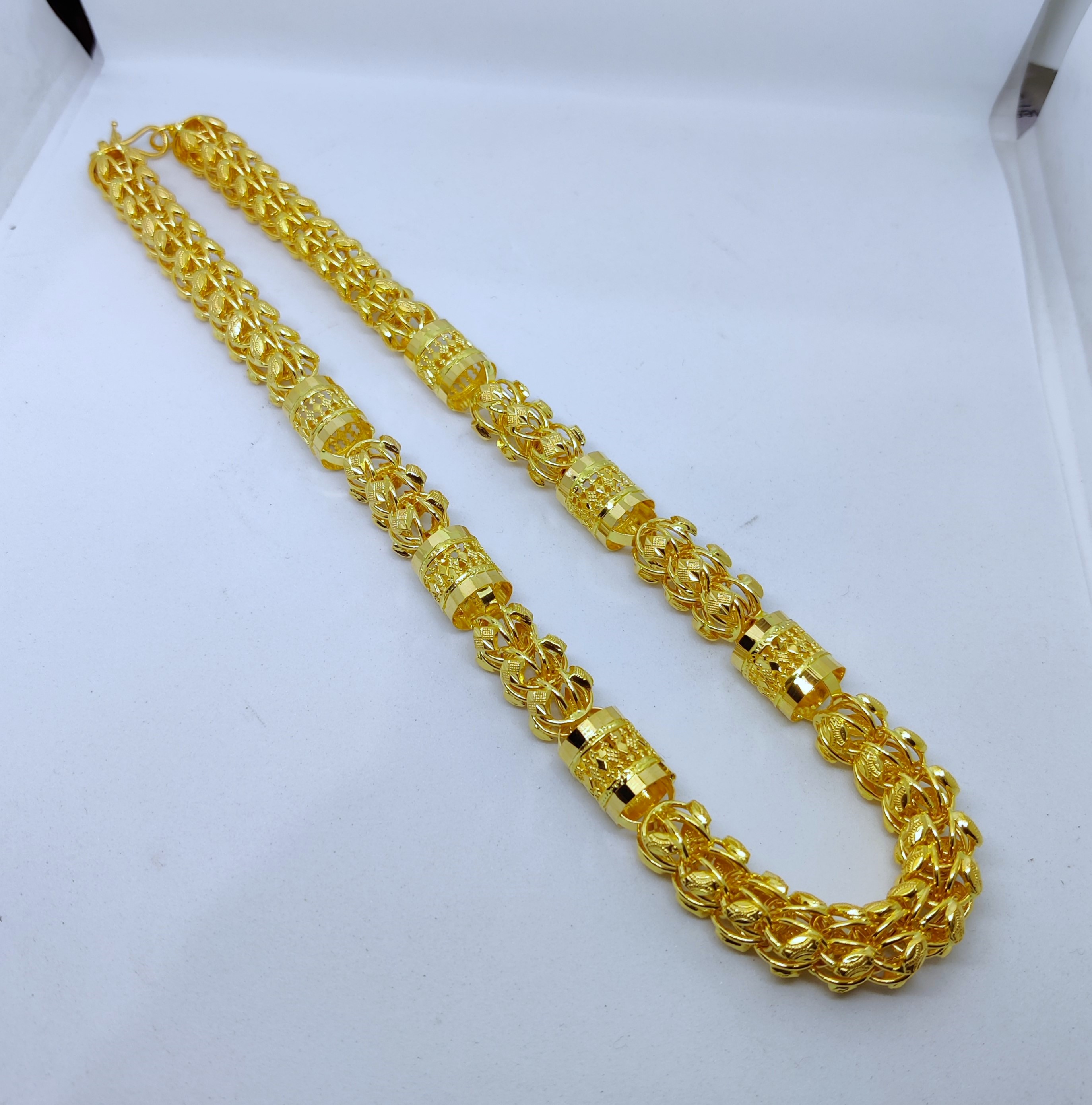 916 Gold Super Hollow Chain