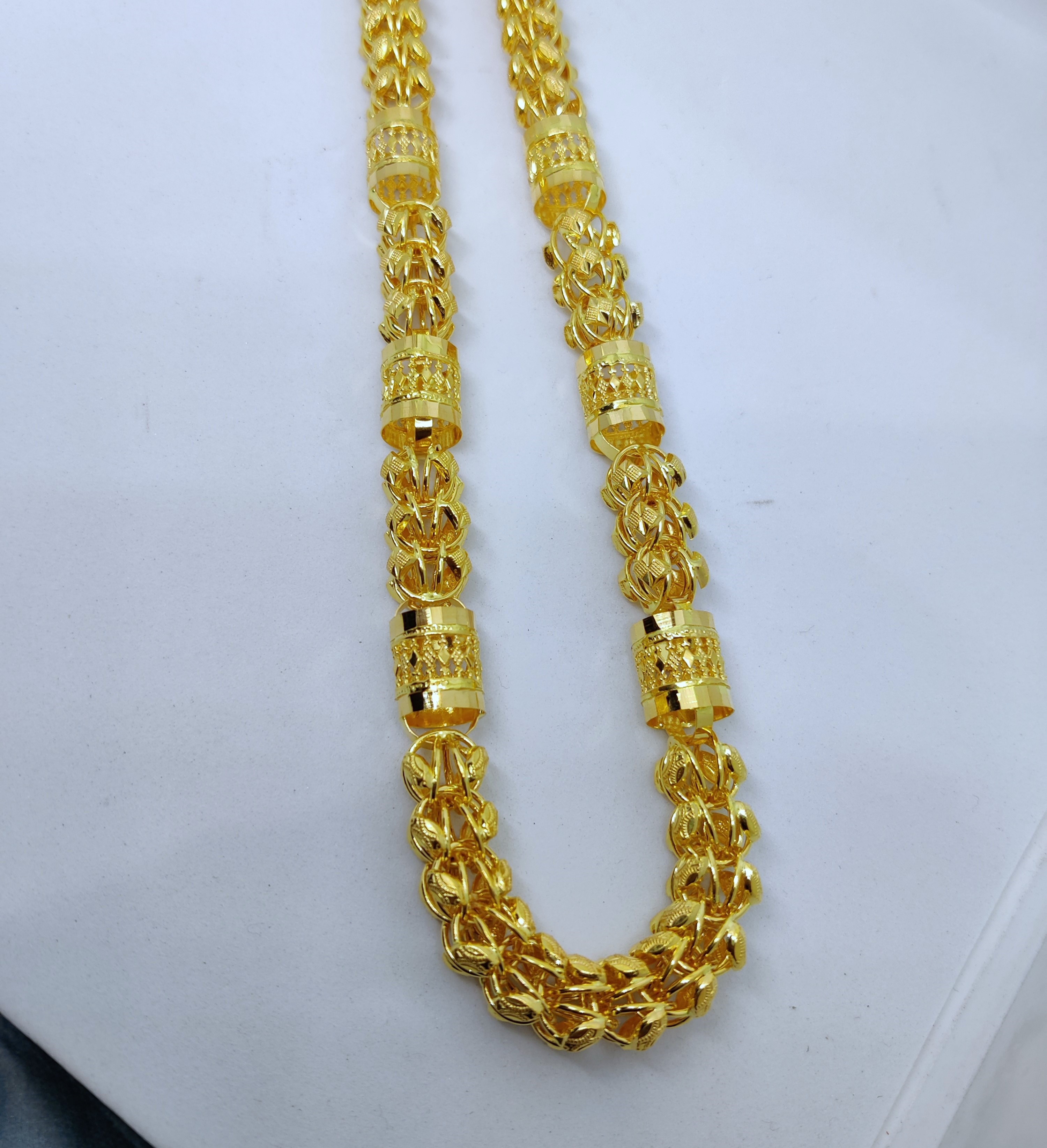 916 Gold Super Hollow Chain