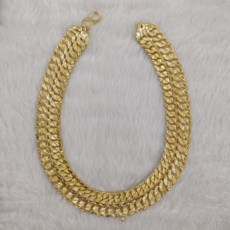 916 Gold Singapuri Gent's Chain