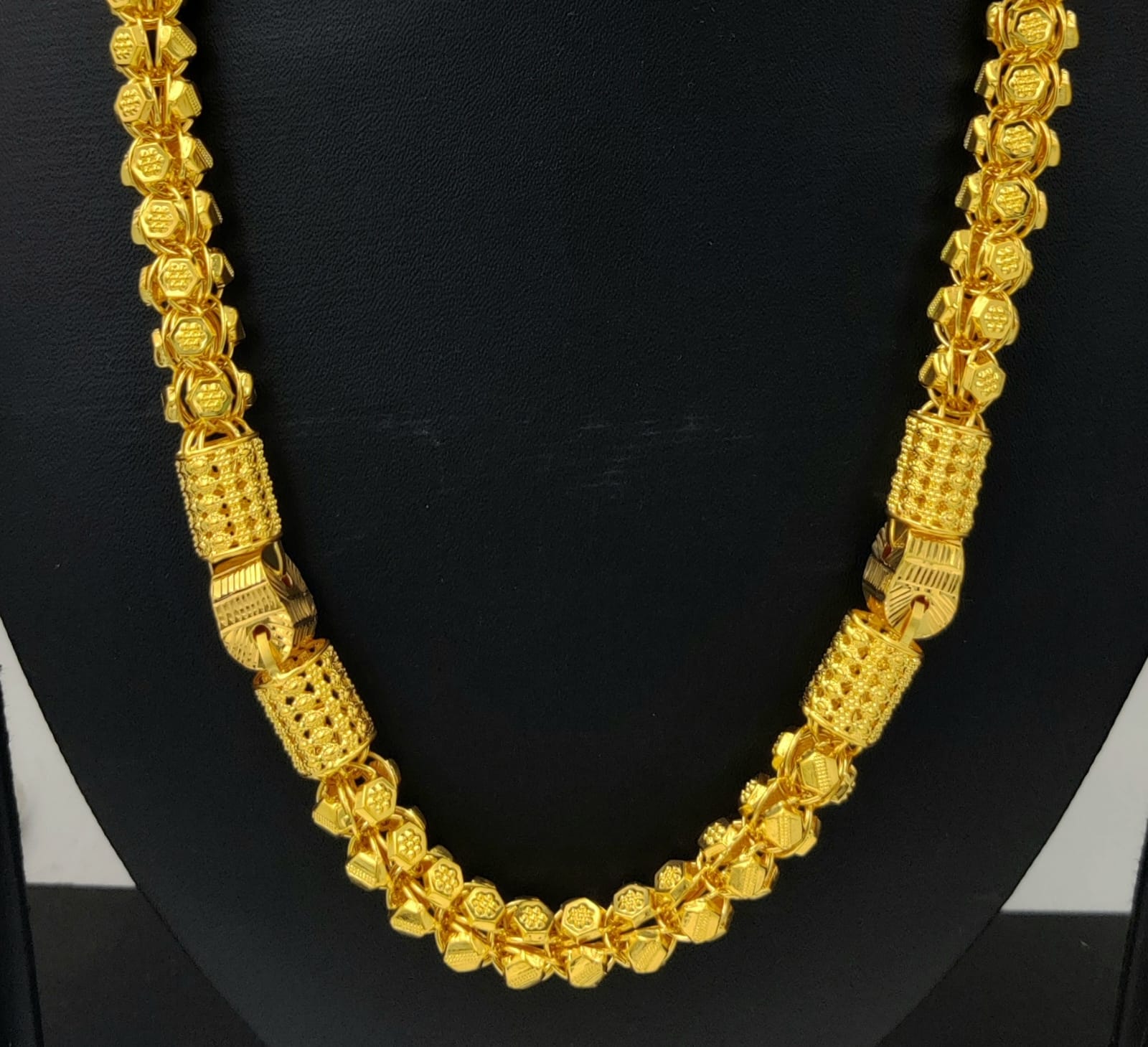 916 Gold Super Hollow Chain