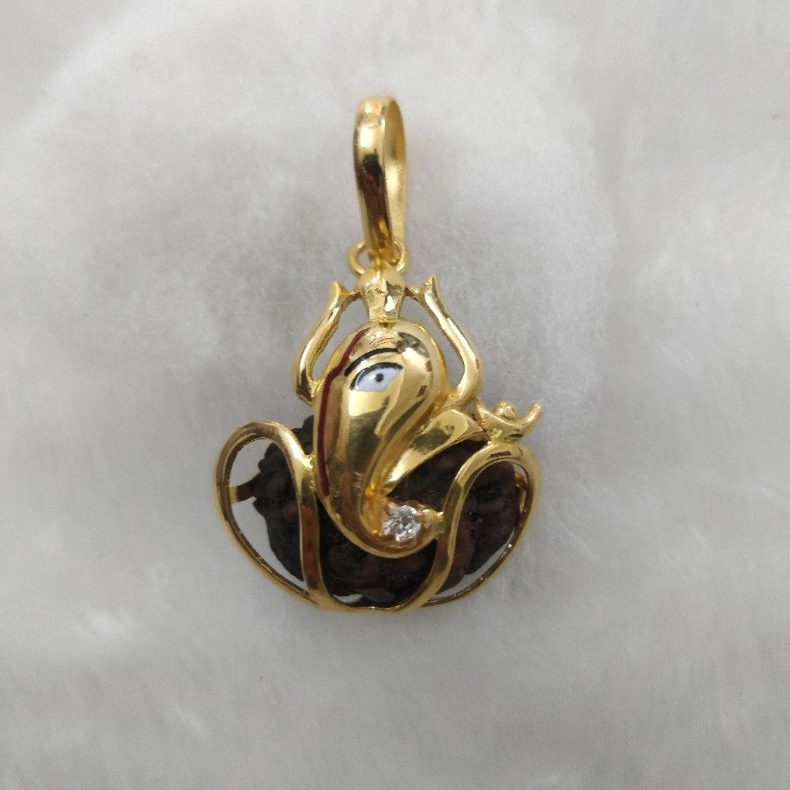 916 Gold Rudraksh Pendant