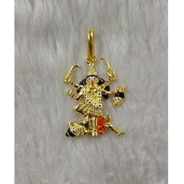 Mahakali ma gold pendant