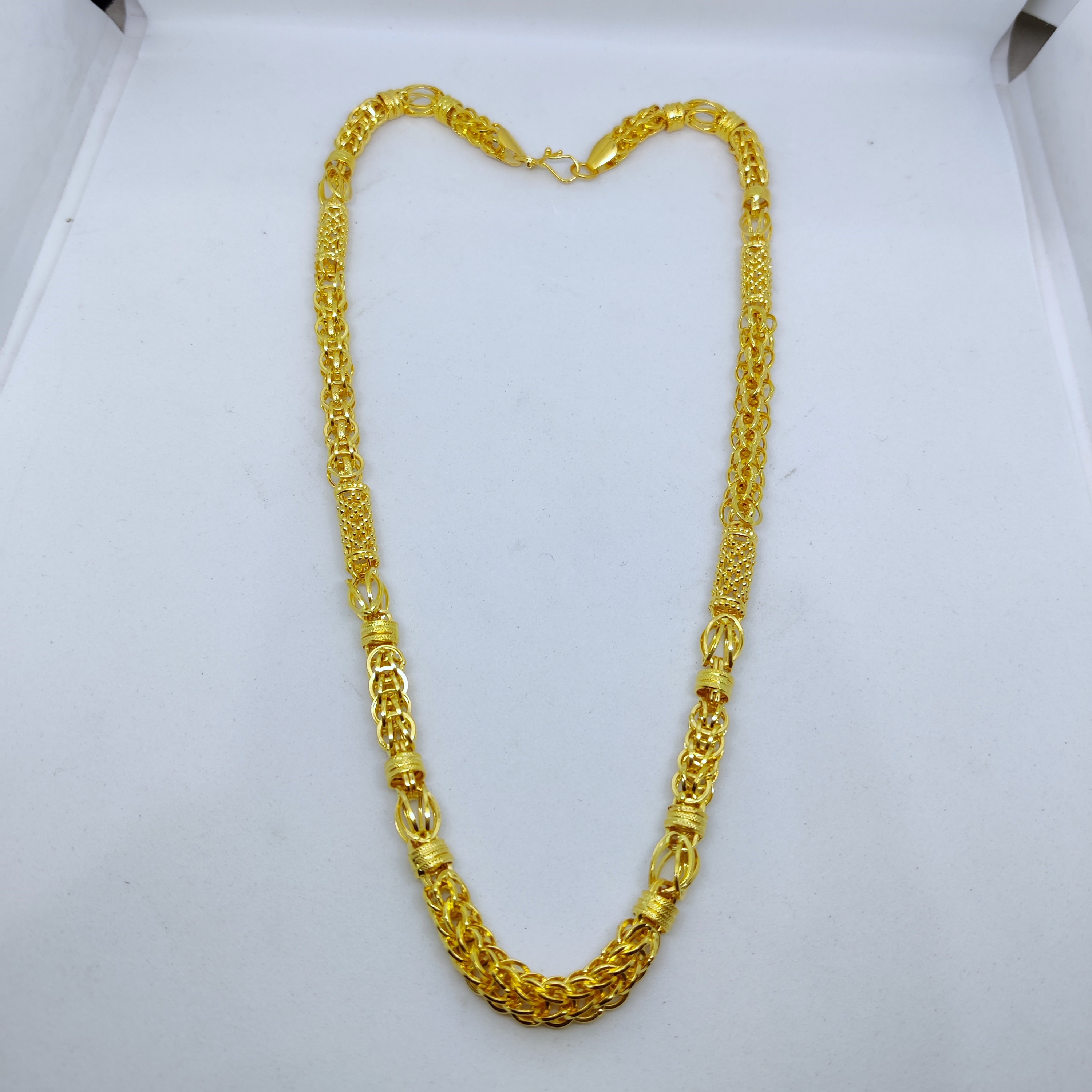 916 Gold Hollow Chain
