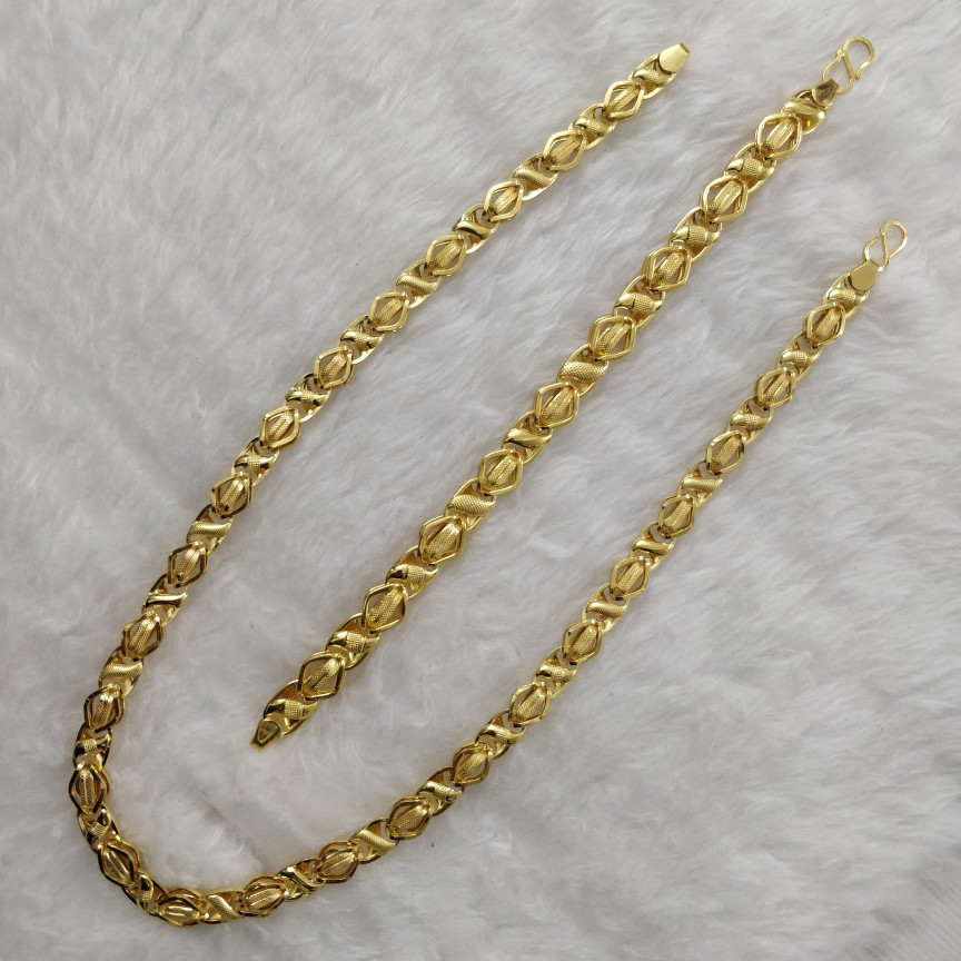 916 Gold Indo Italian Gent's Chain-Lucky