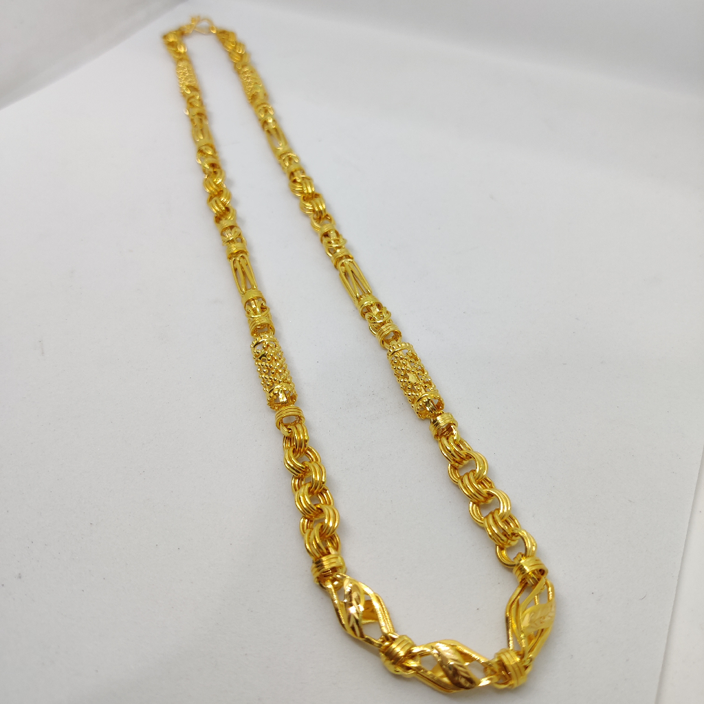 916 Gold Fancy Gent's Indo Italian Chain